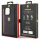 8. Ferrari Quilted Metal Logo case for iPhone 15 Pro Max - black