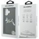 8. Karl Lagerfeld IML Choupettes Karl Script Logo MagSafe iPhone 17 Case - Black