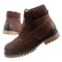 Wrangler Arch men's boots, Chelsea boots, elegant leather, dark brown