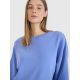 Women's sweatshirt with open zipper and modal 4F 4FWSS25TSWSF1576-33S