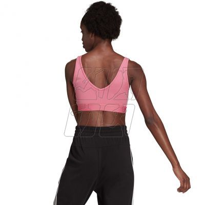 4. Adidas Essentials 3-Stripes sports bra W H10189