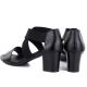 4. Women's black Jezzi RMR1954-27 strappy sandals