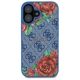 3. Guess GUHMP16SP4ROPEMCB iPhone 16 6.1" blue/blue hardcase 4G Flowers Print MagSafe