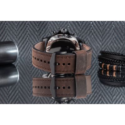7. FOSSIL Nate JR1487 Men's Watch + BOX