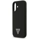 6. Guess Silicone Triangle Logo MagSafe Case for iPhone 17 - Black