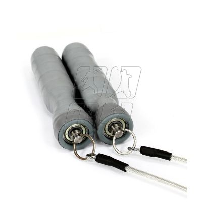 3. Speed skipping rope with a steel cable 138