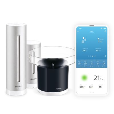 6. Netatmo NBU-NWS-NRG Weather Station with Rain Gauge