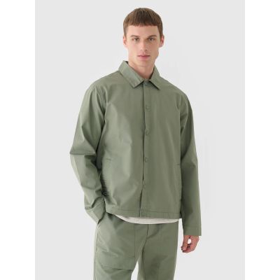 Men's transitional shirt jacket 4F 4FRSS24TTJAM0887-44S