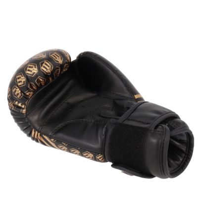 4. RPU-20 MASTERS Boxing Gloves 4 oz Black and Gold