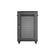 2. LANBERG FLOOR CABINET 18U 600X600 BLACK