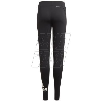 2. Leggings adidas Girls D2M Tight Jr GN1438