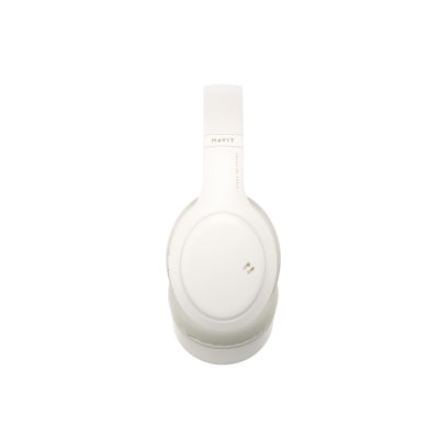 2. Havit H633BT Wireless On-Ear Headphones (Beige)