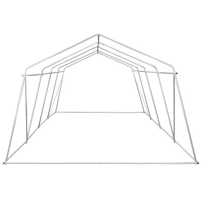 41. GREENHOUSE GARDEN TUNNEL 300x600x200CM PE STRUCTURE STEEL GREEN
