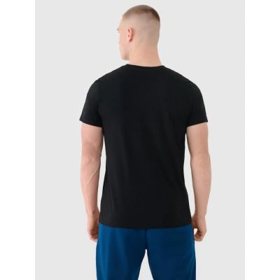 2. Men's cotton T-shirt 4F 4FWAW25TTSHM3458-020S