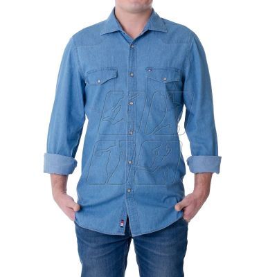 2. Tommy Hilfiger Denim Shirt M MW0MWII870-IAO