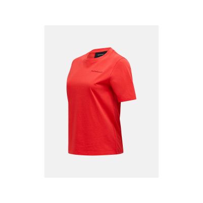 2. PEAK PERFORMANCE Original Small Logo Tee Women red