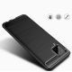 4. Carbon Case Flexible Cover TPU Case for Samsung Galaxy A42 5G black