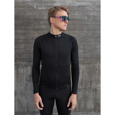 2. POC M's Thermal Lite LS Jersey Black