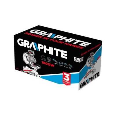 2. Graphite 59G812 Miter Saw 4800 RPM 1800000 W