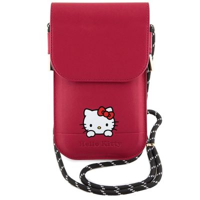 2. Hello Kitty Leather Daydreaming Cord bag - pink