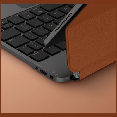 5. Uniq Venno Pro Magnetic Smart Keyboard Case for iPad 11" 2025 / iPad Air 11" 2024 / 2025 / iPad Pro 11" 2018 / 2020 / 2021 / 2022 / 2024 - Brown