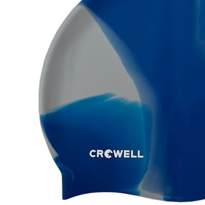 4. Crowell Multi Flame Silicone Swimming Cap, col. 19
