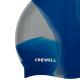 4. Crowell Multi Flame silicone swimming cap col.19