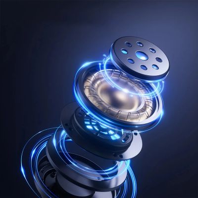 7. Machenike GX30 Pro Wireless Over-Ear Gaming Headphones - Black