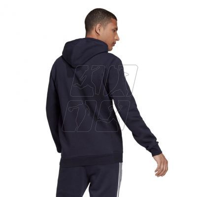 4. Adidas Essentials Fleece Hoodie M H12216