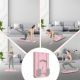 2. Extralink | Pilates Board | pink, reformer for abdominal exercises and push-ups