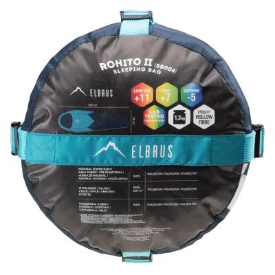 6. Elbrus Rohito II sleeping bag 92800404126