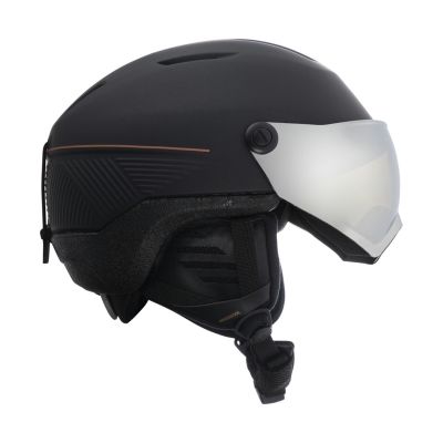 3. FIT VISOR IMPACTS PHOTO BLACK L/XL ROSSIGNOL helmet