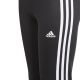 5. Leggings adidas D2M 3 Stripes Tight Jr GN1453