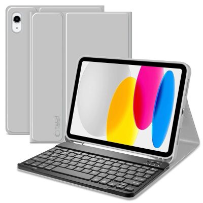 Tech-Protect SC Pen + Keyboard Case for iPad 10.9" 2022 (10th gen.) / 11" 2025 (11th gen.) - Gray