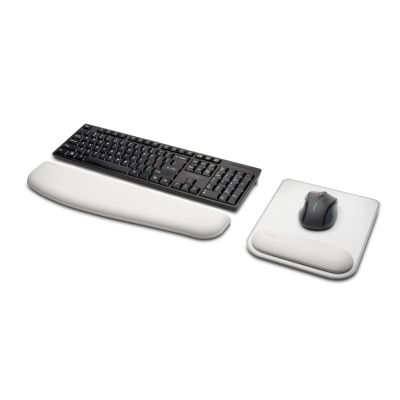 6. Kensington ErgoSoft Mouse Pad with Wrist Rest, Gray