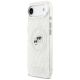 2. Karl Lagerfeld IML Glitter Karl&Choupette Heads Logo MagSafe Case for iPhone Air - Gray
