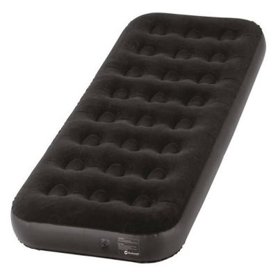 Outwell Classic Single Air Mattress, Black and Gray