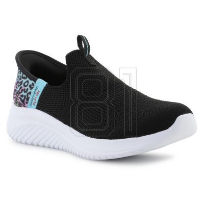 Skechers Slip-ins Ultra Flex 3.0 shoes - Colory Wild Jr 303801l-BKMT