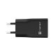 6. NATEC RIBERA GAN SLIM WALL CHARGER 1X USB-A + 1X USB-C 20W BLACK