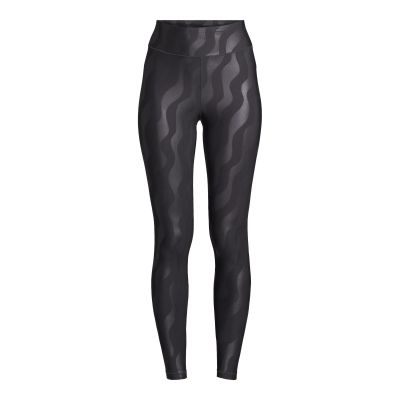 4. CASALL Women's Heat Printed High Waist Tights Black