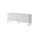 HOLE chest of drawers 190x40.5xH74.5 white matt