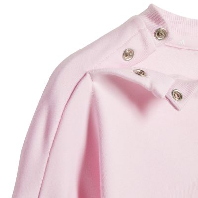 5. adidas Essentials Joggers Pink and Purple Kids Tracksuit JD6482