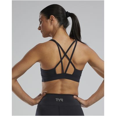 2. TYR JL DUALSTRPBRA SOL Women's Top
