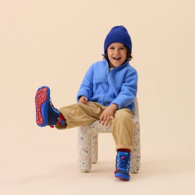 11. Affenzahn Discovy Whale vegan barefoot winter boots (01489-30119)