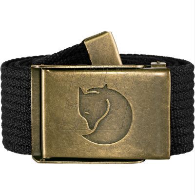 Women&#39;s/men&#39;s belt Fjällräven Canvas Brass Belt 4 cm F77297-550