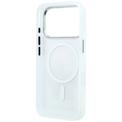 7. Karl Lagerfeld Smooth Karl & Choupette Bodies Sketch MagSafe Case for iPhone 18 Pro Max / 17 Pro Max Beige
