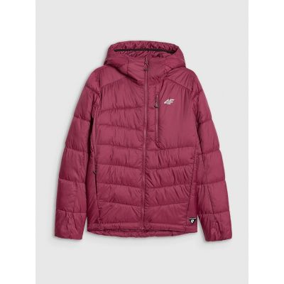 5. Women's down trekking jacket with Primaloft Silver filling 4F 4FRAW25TDJAF0792-60S