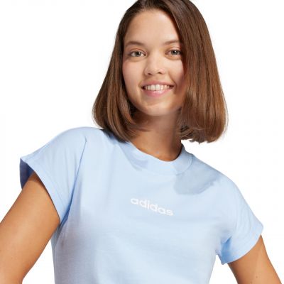 4. adidas Essentials Linear Cotton W T-shirt JG8660