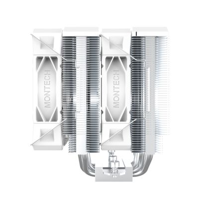 5. Montech NX600 Processor Air Cooler 12 cm White 1 pc.