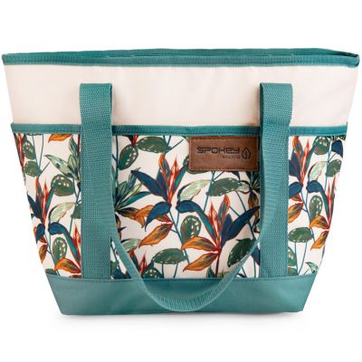2. Spokey Eco Simply thermal bag green and beige 929509
